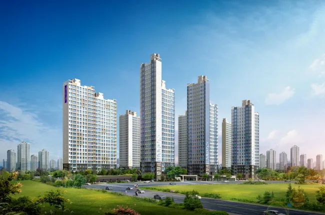 경기 기흥효성해링턴플레이스에서 실시한 홈체크의 정밀안전점검 현장