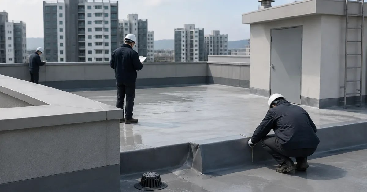 공동주택 하자진단을 통한 공용부와 세대 시공 상태 및 결함 확인